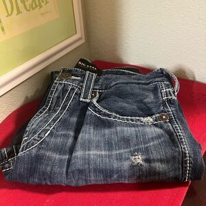 EUV Big Star Blue Jeans Pioneer Boot 32R #BTBJ4